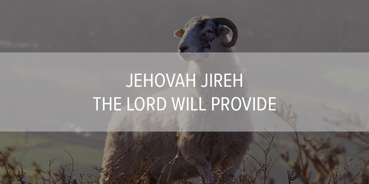 Jehovah Jireh—The Lord Will Provide