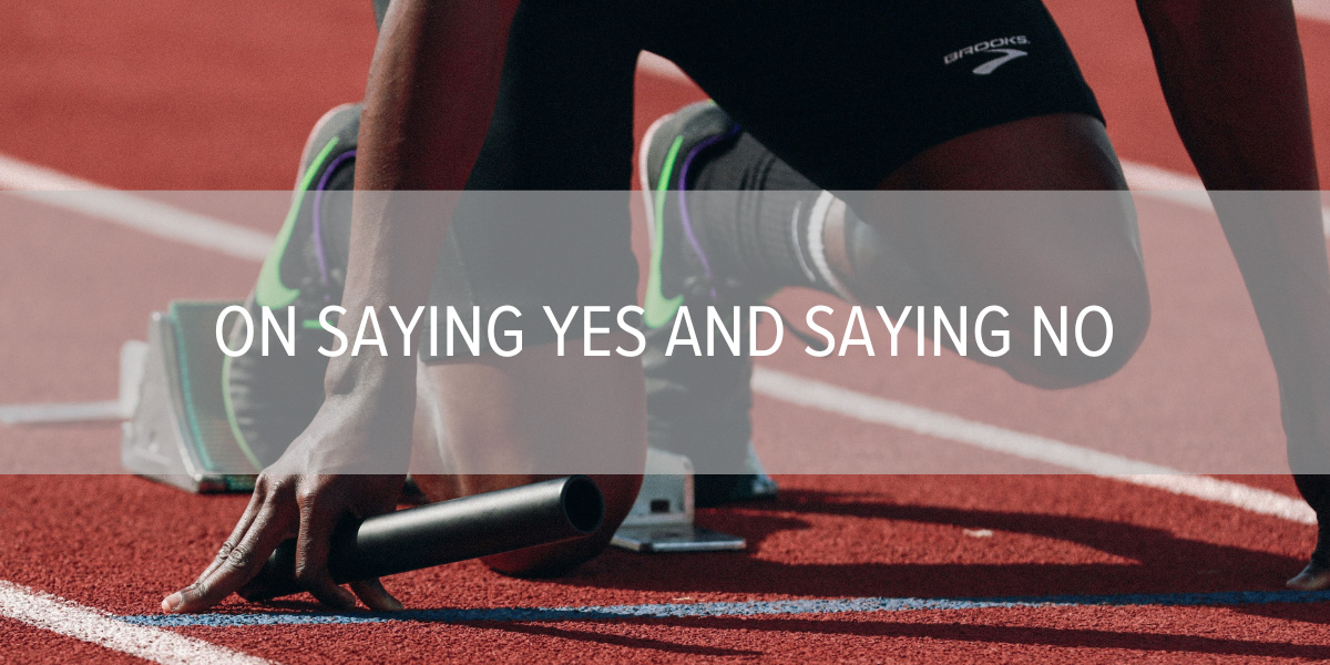 On Saying Yes and Saying No