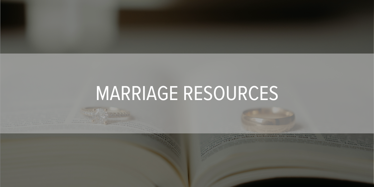 Marriage Resources