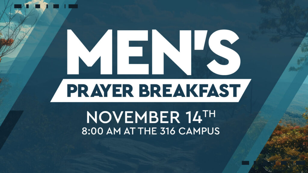 men's prayer breakfast graphic
